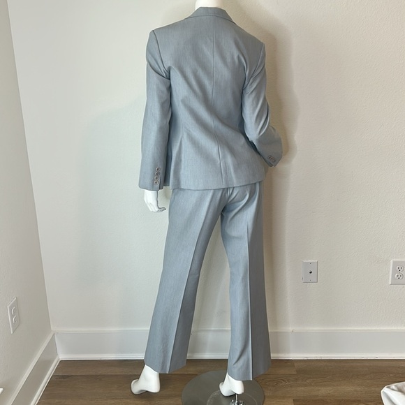 BCBG women’s blue/gray three-piece suit, including pants/skirt/jacket size 6 - Picture 4 of 16